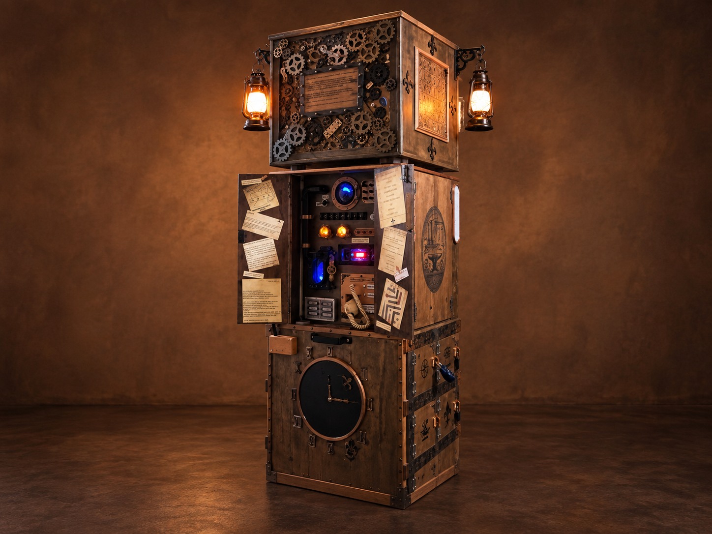 Voyage dans le temps — dispositif de jeu The Four Gates